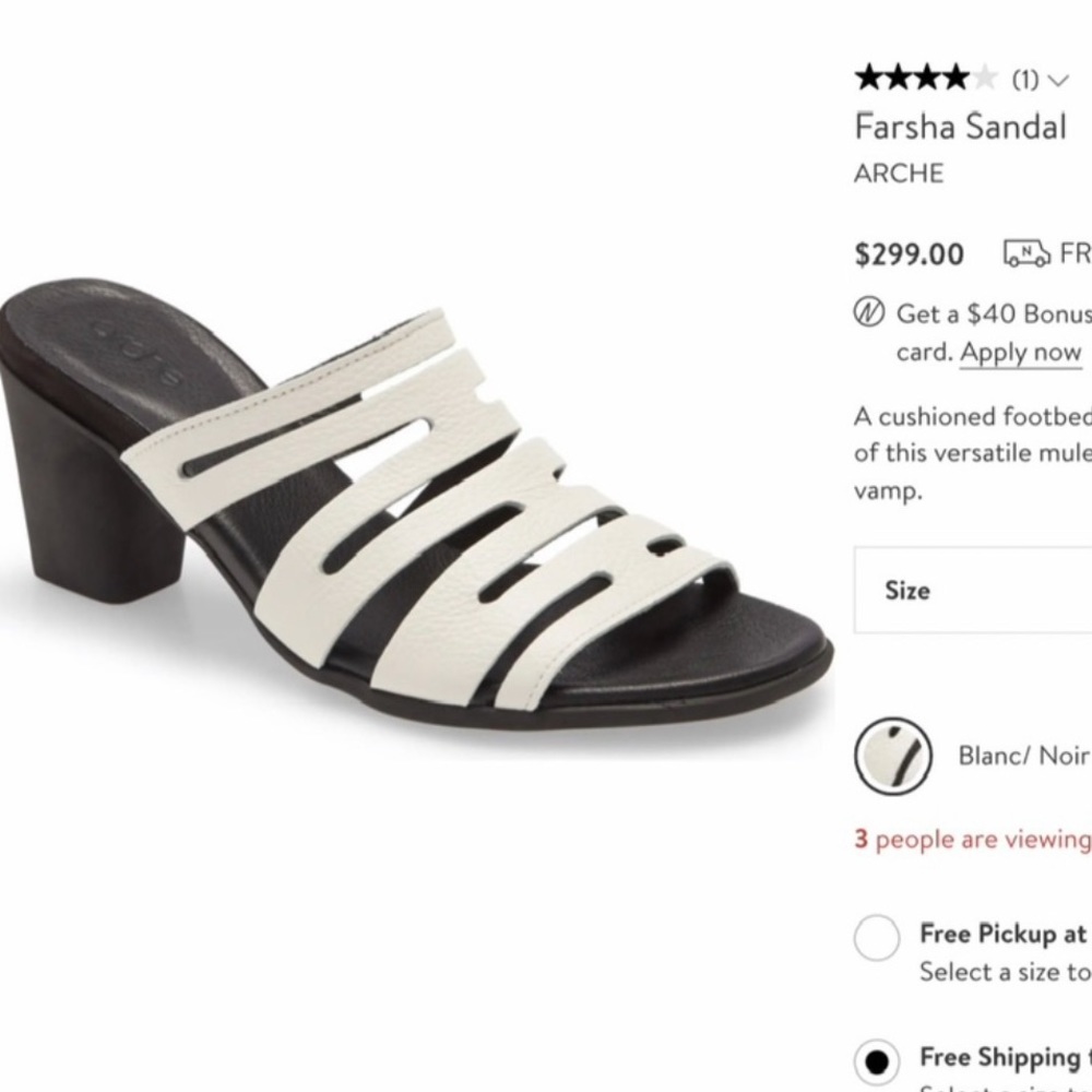 Arche sandal 39